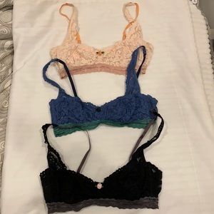 Free People bralettes